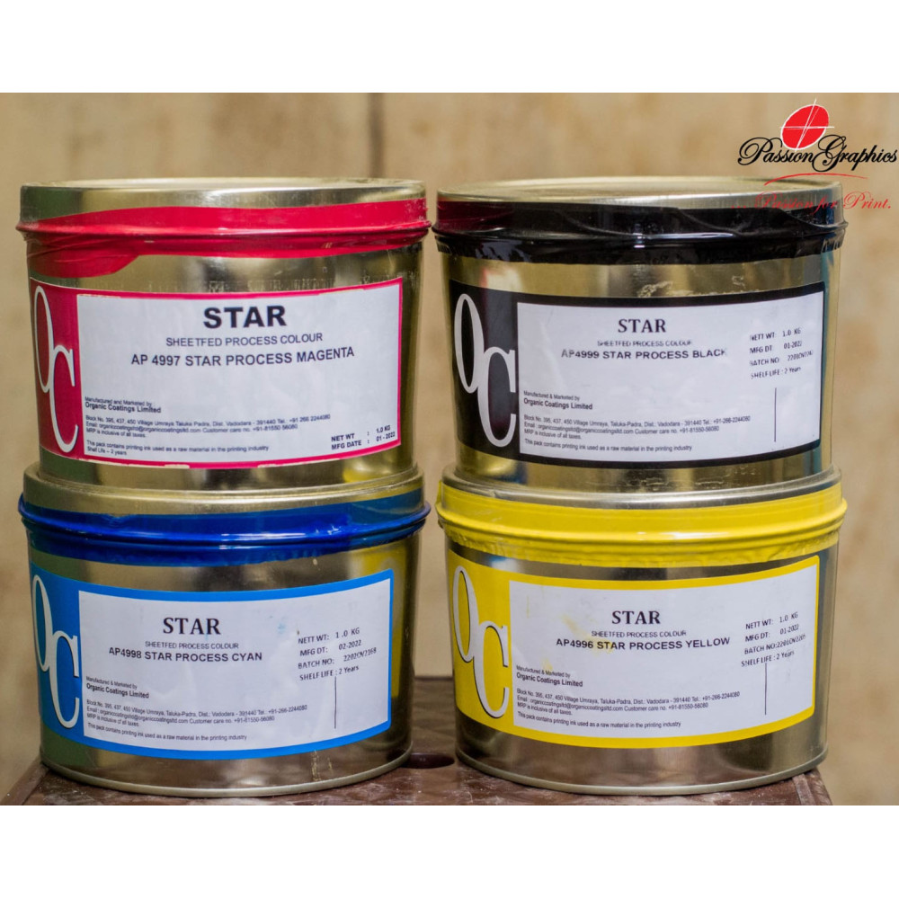 CMYK Process Offset Inks